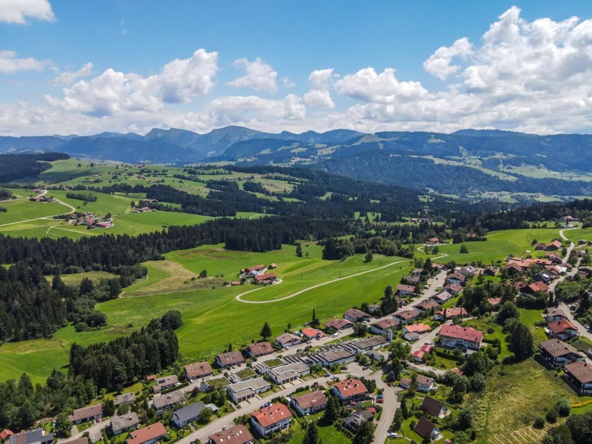 Allgaeu Chalet Mit Berg-Panorama Oberreute Luaran gambar