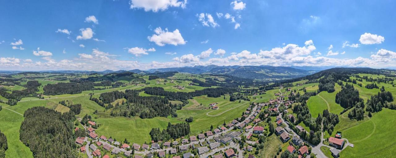 Allgaeu Chalet Mit Berg-Panorama Oberreute Luaran gambar